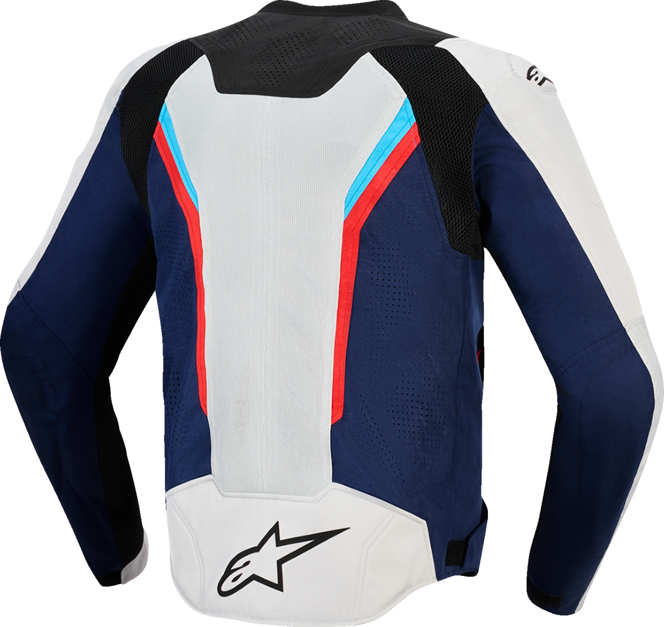 ALPINESTARS AST v3 Air Jacket - Silver/Deep Blue/Bright Red - Medium