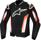 Alpinestars T-GP Air Jacket - Black/Red Fluo