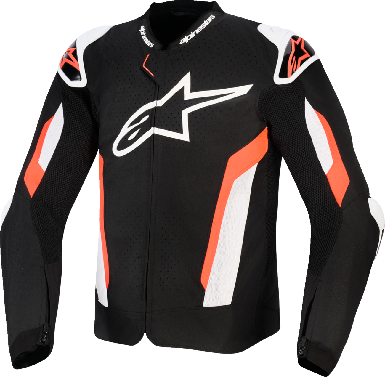 Alpinestars T-GP Air Jacket - Black/Red Fluo