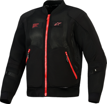 ALPINESTARS Flight Air Jacket - Black/Bright Red - 4XL