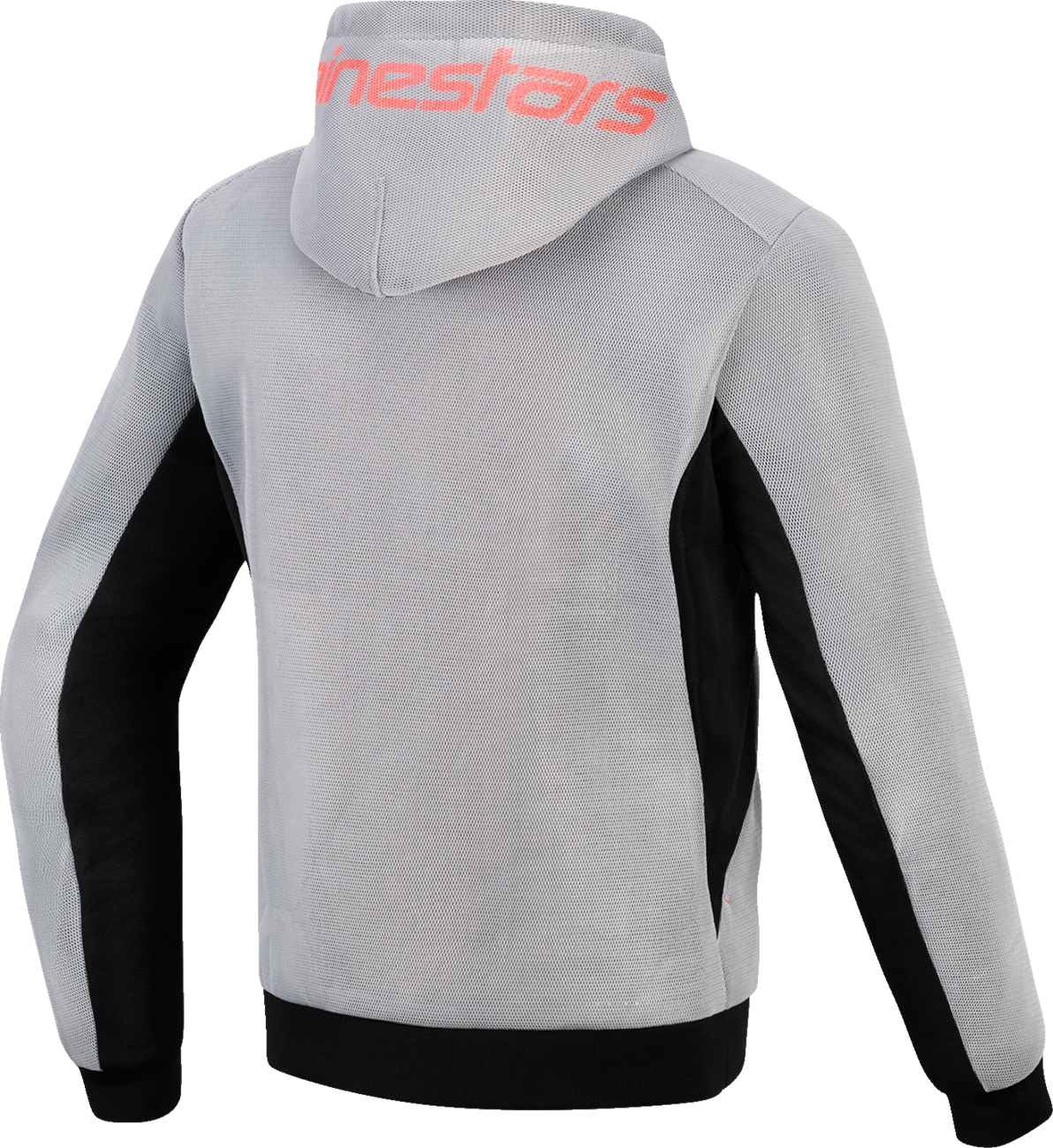 ALPINESTARS Chrome Super Airflow Hoodie - Black/Mid Gray/Red Fluo - Medium