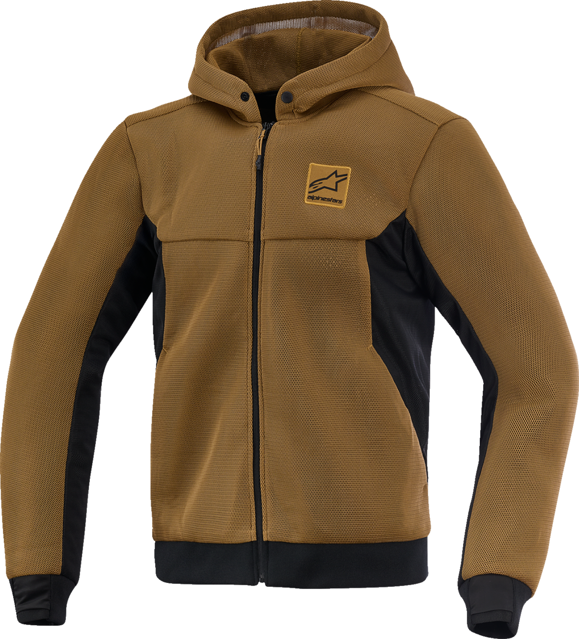 ALPINESTARS Chrome Super Airflow Hoodie - Utility Brown/Black - Small