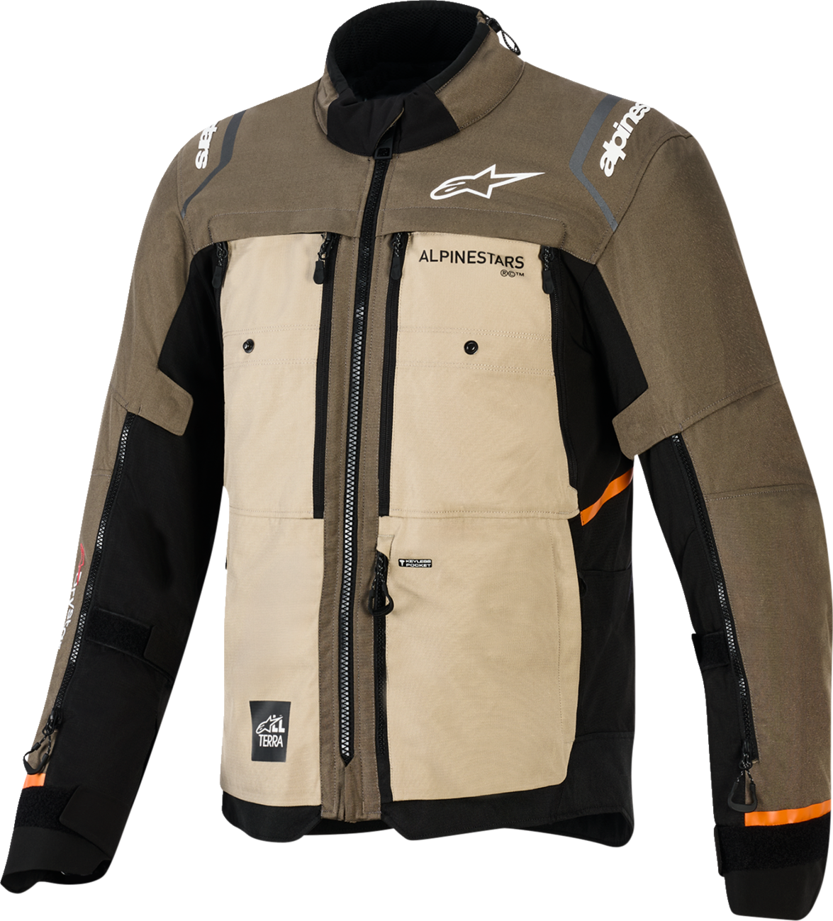 Alpinestars Cusco Drystar® Jacket - Walnut/Aluminum/Black