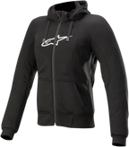 ALPINESTARS Stella Chrome Sport Jacket/Hoodie - Black - 2XL