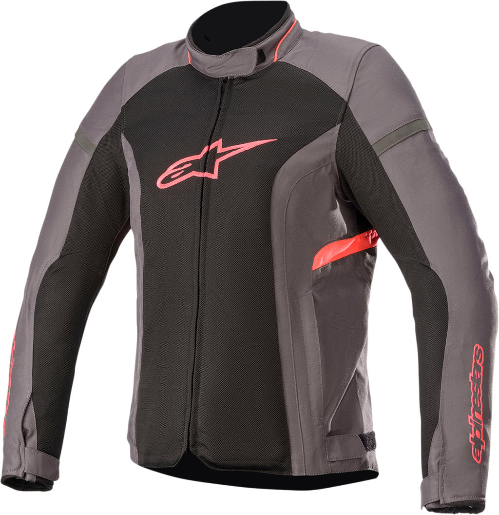 ALPINESTARS Stella T-Kira v2 Air Jacket - Tar Gray/Black/Diva Pink - XL