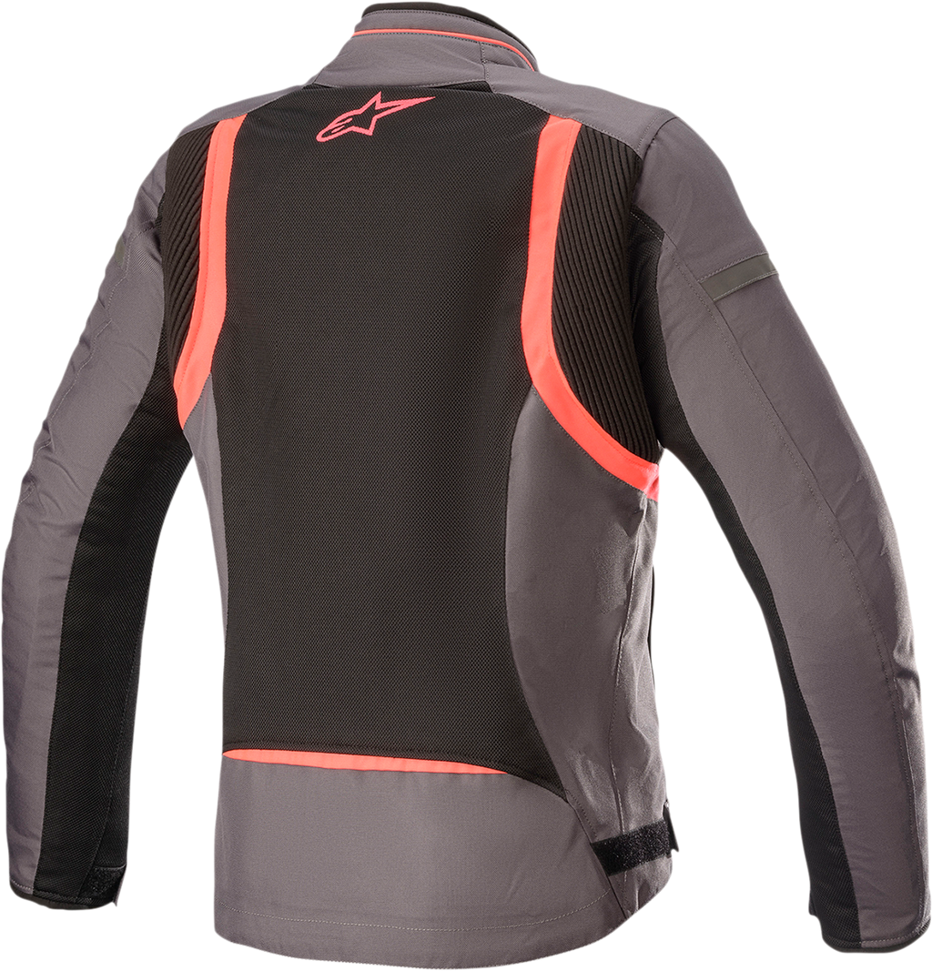 ALPINESTARS Stella T-Kira v2 Air Jacket - Tar Gray/Black/Diva Pink - XL