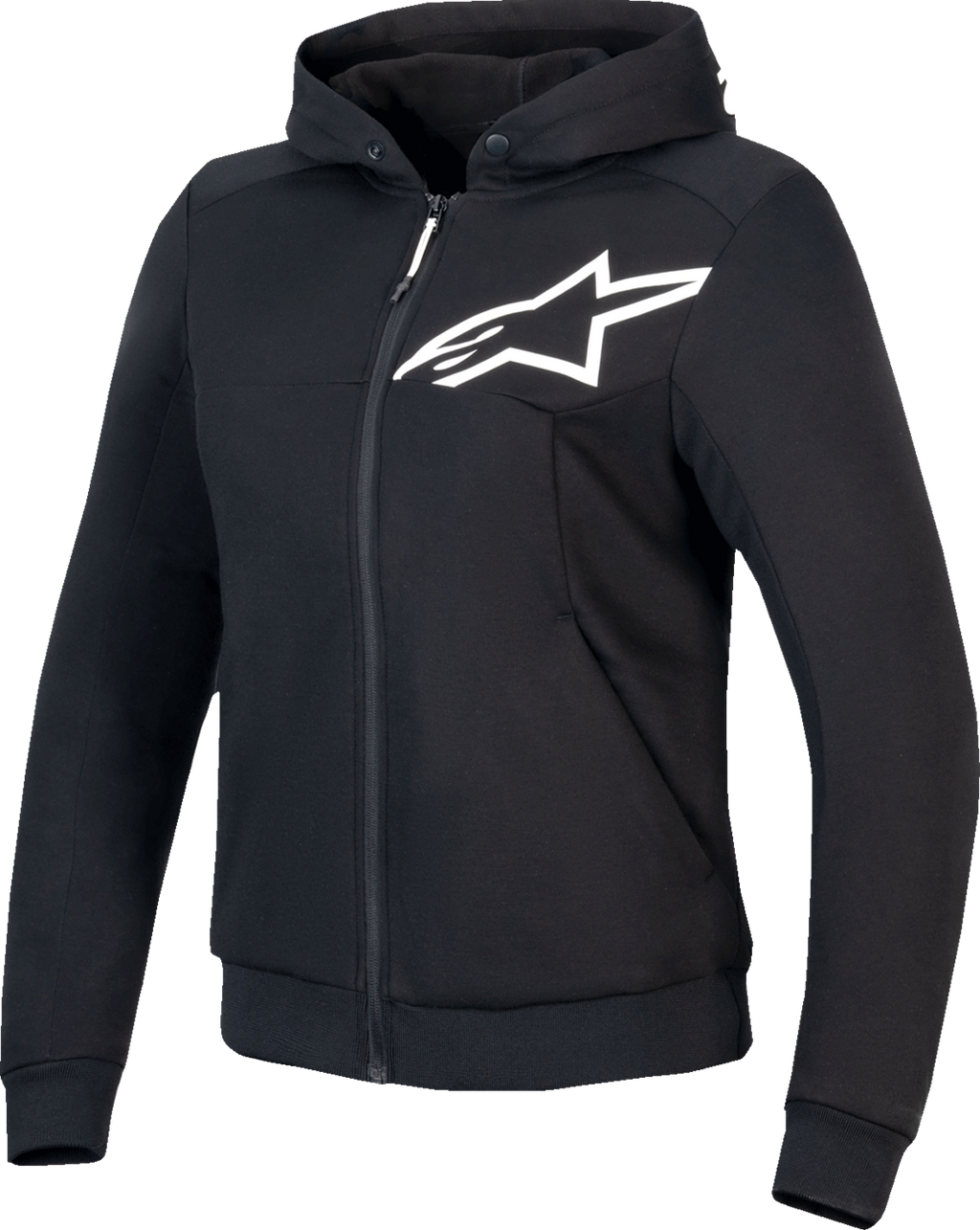 ALPINESTARS Stella Chrome v2 Sport Hoodie - Black/White - Small
