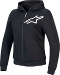 ALPINESTARS Stella Chrome v2 Sport Hoodie - Black/White - Small