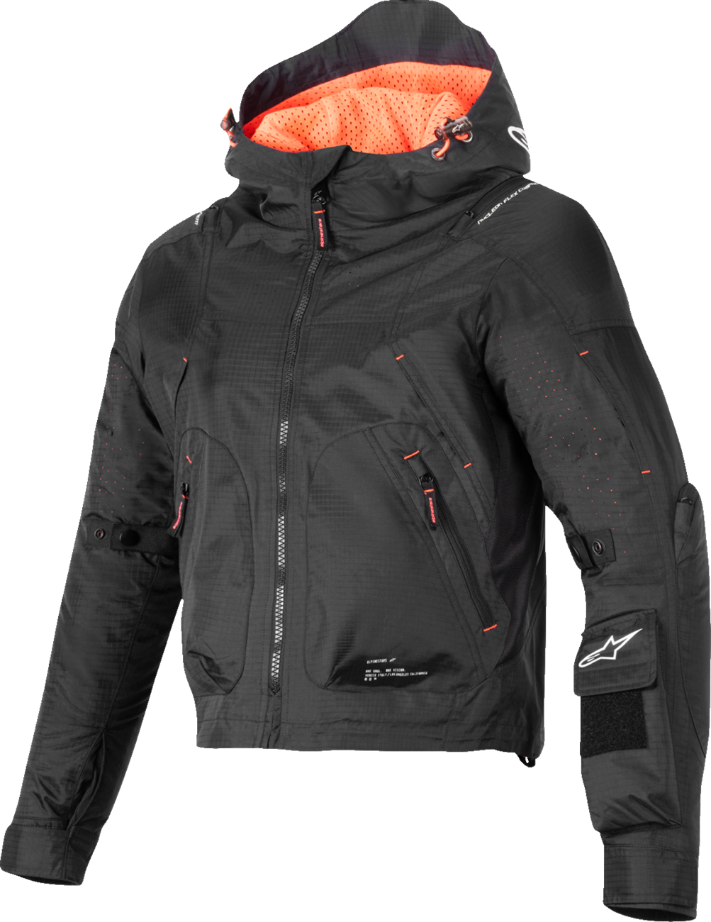 Alpinestars Stella Molly Air Jacket - Black/Coral Fluo