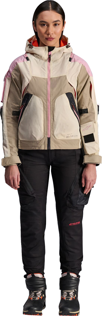 ALPINESTARS Stella Molly Air Jacket - Sand/Pink/Almond - Large