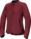 ALPINESTARS Stella C-1 Air Jacket - Burgundy - XS