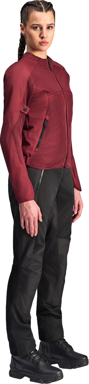 ALPINESTARS Stella C-1 Air Jacket - Burgundy - XS
