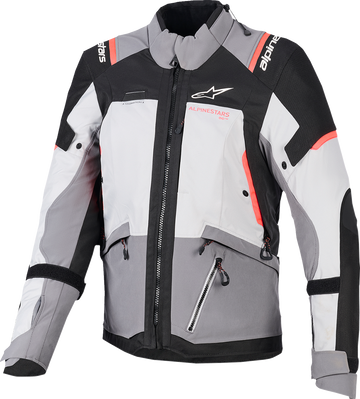 Stella Andes v4 Drystar® Jacket - Dark Gray/Ice Gray/Black/Coral - 2XL (1)