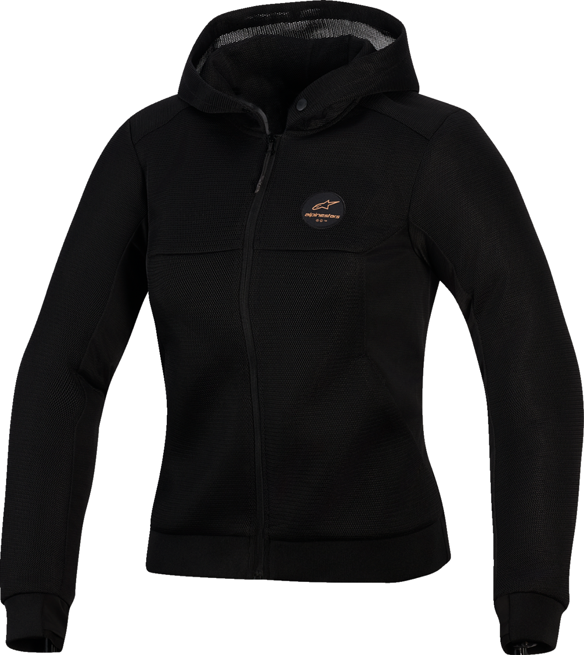 ALPINESTARS Stella Chrome Super Airflow Hoodie - Black/Copper - XS