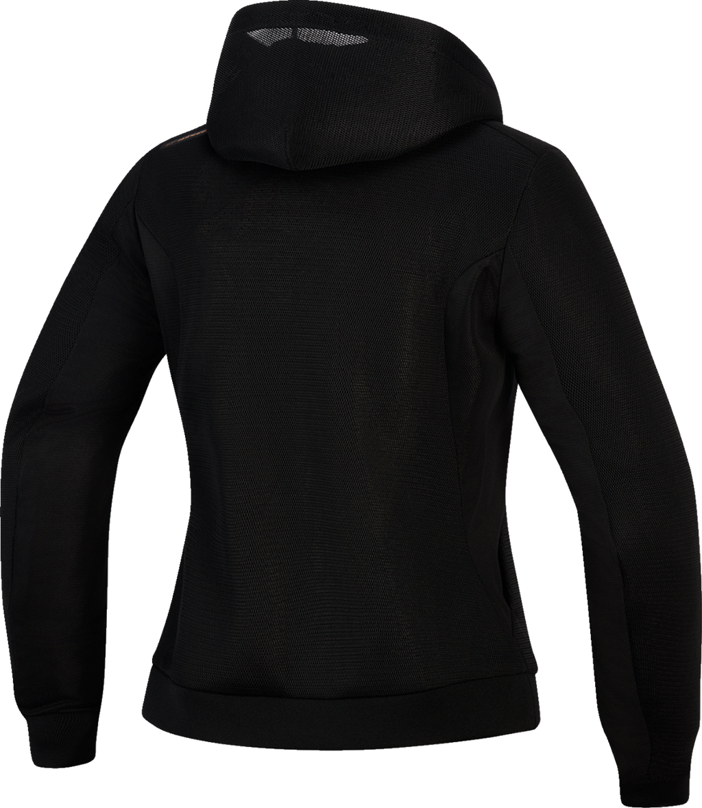 ALPINESTARS Stella Chrome Super Airflow Hoodie - Black/Copper - XS