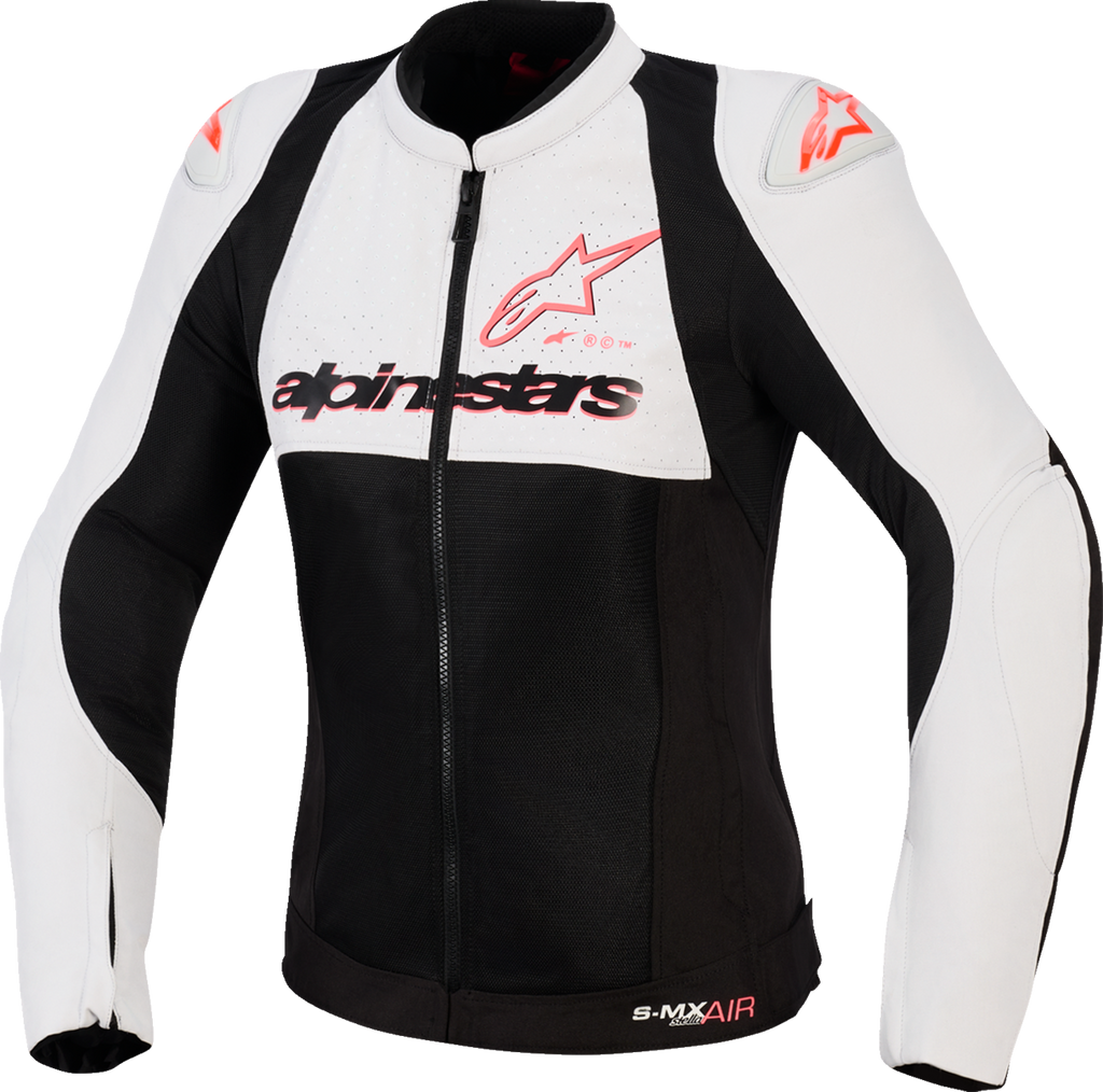 Stella SMX Air Jacket - Ice Gray/Black/Coral Fluo - XS (1)