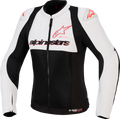 Stella SMX Air Jacket - Ice Gray/Black/Coral Fluo - Large (1)