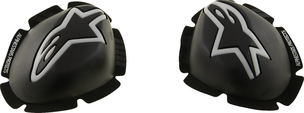ALPINESTARS GP Tech Knee Sliders - White/Black