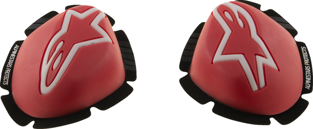 ALPINESTARS GP Tech Knee Sliders - Red/White