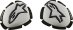 ALPINESTARS GP Plus Knee Sliders - White/Black
