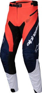 ALPINESTARS Pro-Dura Pants - Navy/Hot Orange/White - US 28