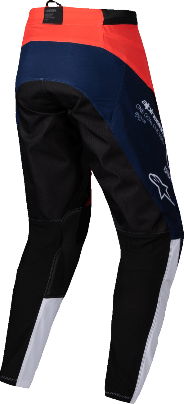 ALPINESTARS Pro-Dura Pants - Navy/Hot Orange/White - US 38