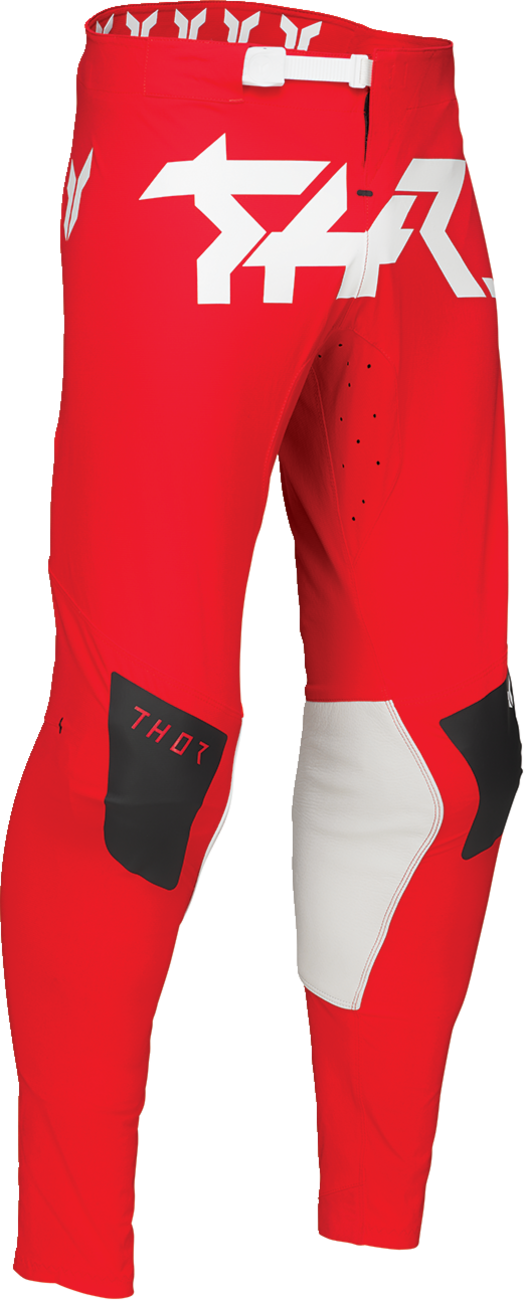 Thor Sportmode Riot Pants - Black/Red