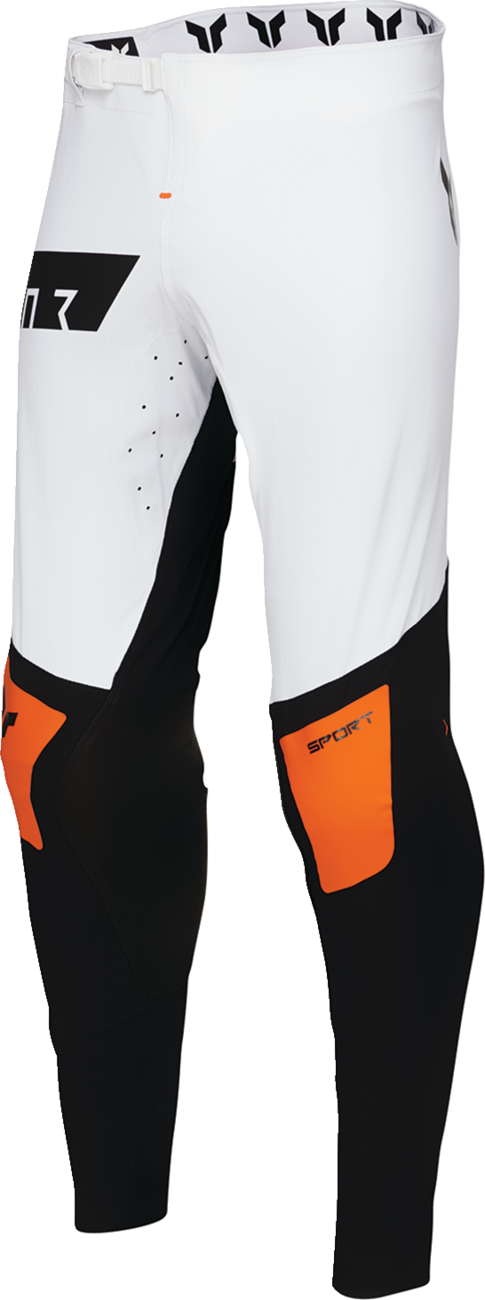 Thor Sportmode Rogue Pants White/Orange