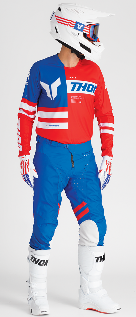 Thor Launchmode Patriot Pants - Red/White/Blue