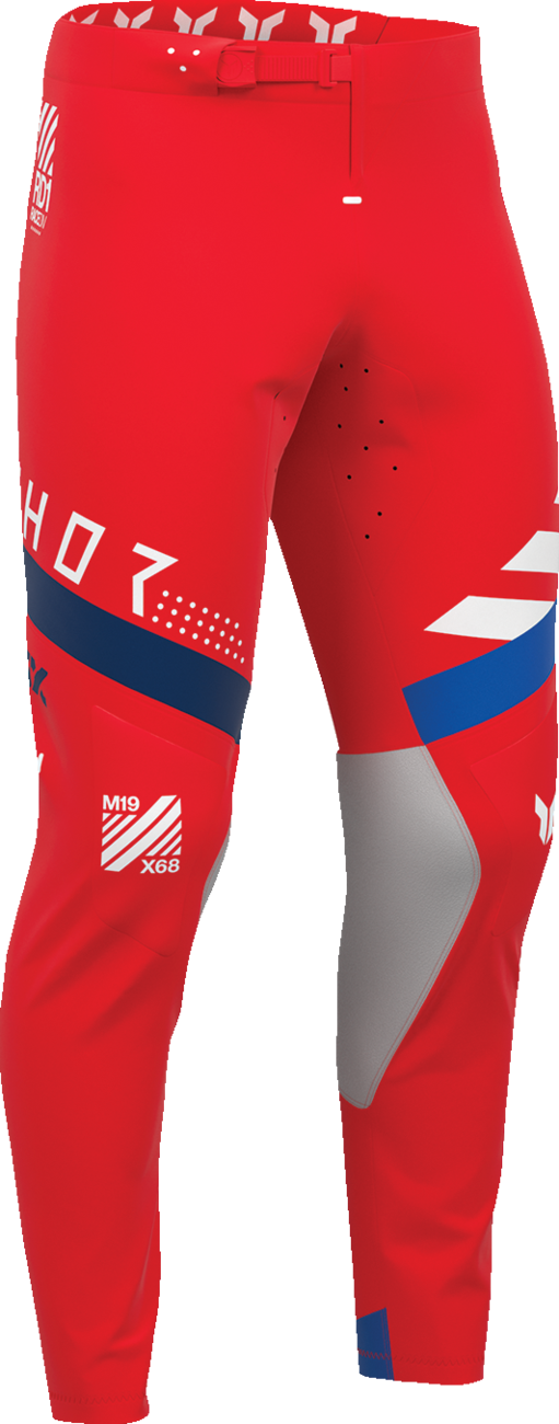 Thor Sportmode Synth Pants - Red