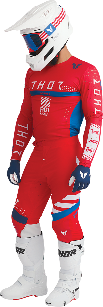 Thor Sportmode Synth Pants - Red