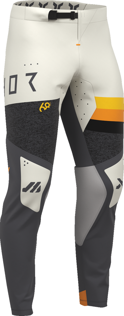 Thor Sportmode League Pants - Charcoal/Vintage White
