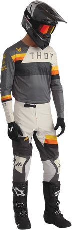 Thor Sportmode League Pants - Charcoal/Vintage White