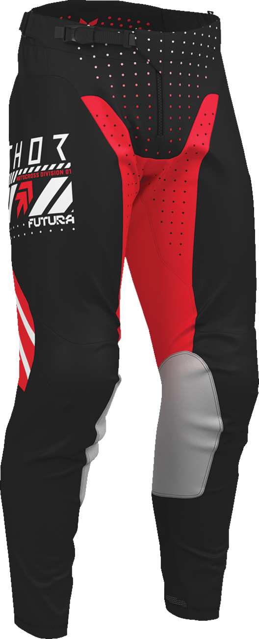 Thor Launchmode Futura Black/red Pants