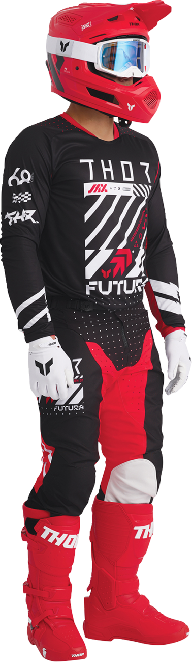 Thor Launchmode Futura Black/red Pants