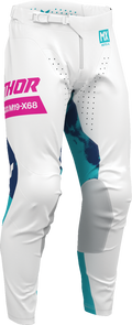 Thor Launchmode Bleach White/aqua Pants