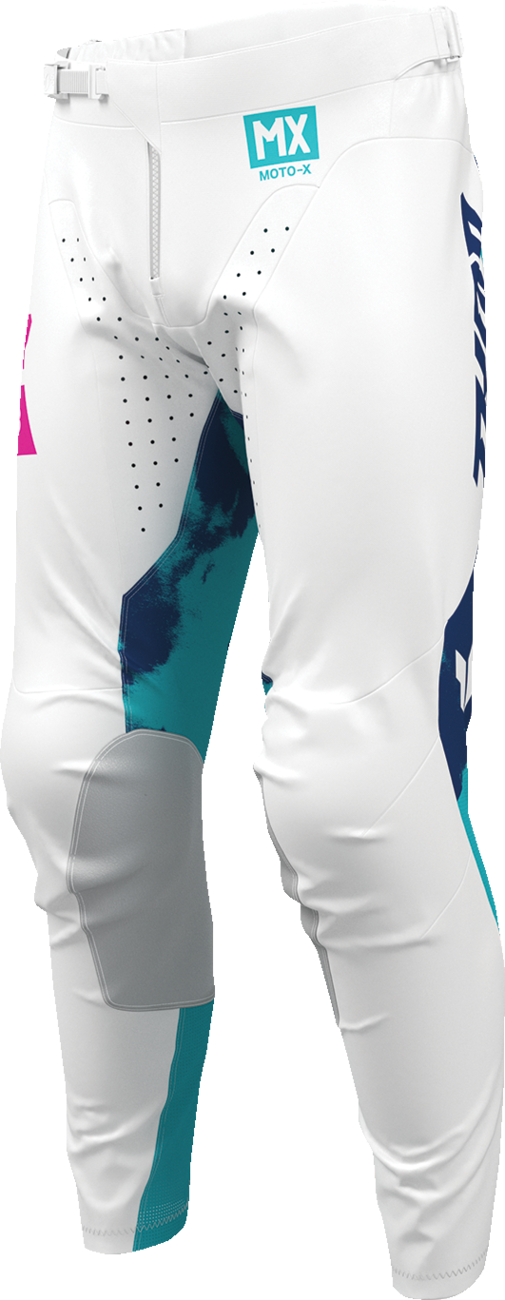 Thor Launchmode Bleach White/aqua Pants
