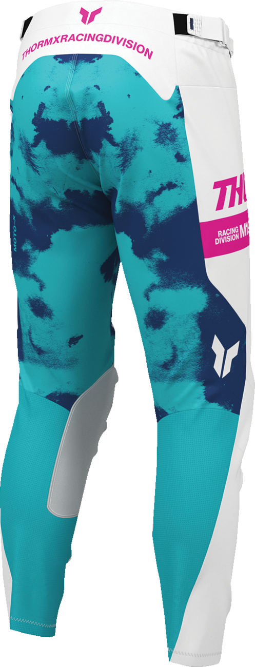 Thor Launchmode Bleach White/aqua Pants