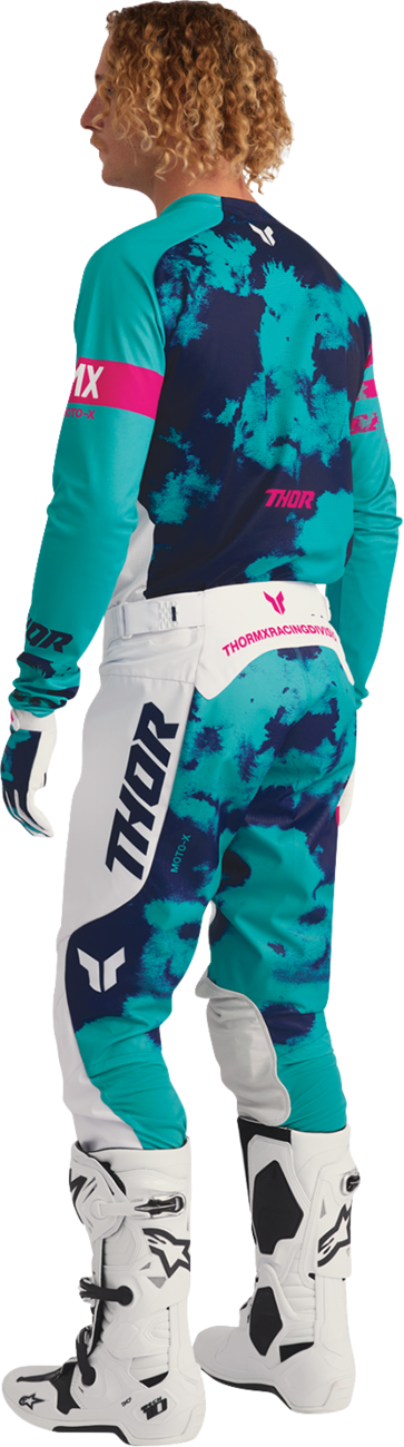 Thor Launchmode Bleach White/aqua Pants