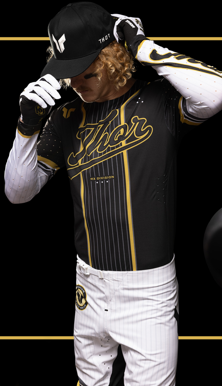 Thor Sportmode Baller Pants - Black/Gold