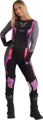 Thor Womens Sportmode Velocity Black/orchid 00/0 Pants
