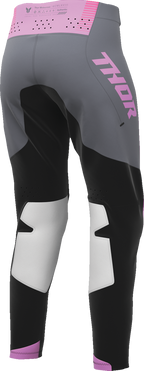 Thor Womens Sportmode Velocity Black/orchid 3/4 Pants