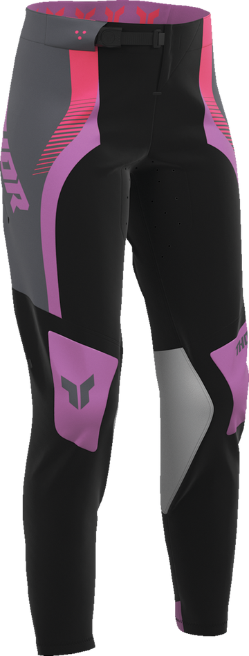 Thor Womens Sportmode Velocity Black/orchid 13/14 Pants