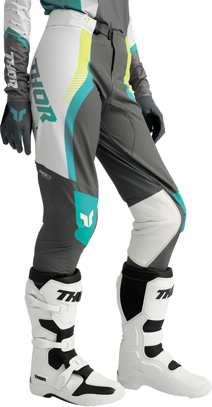 Thor Womens Sportmode Velocity Gray/aqua 00/0 Pants