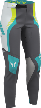 Thor Womens Sportmode Velocity Gray/aqua 3/4 Pants