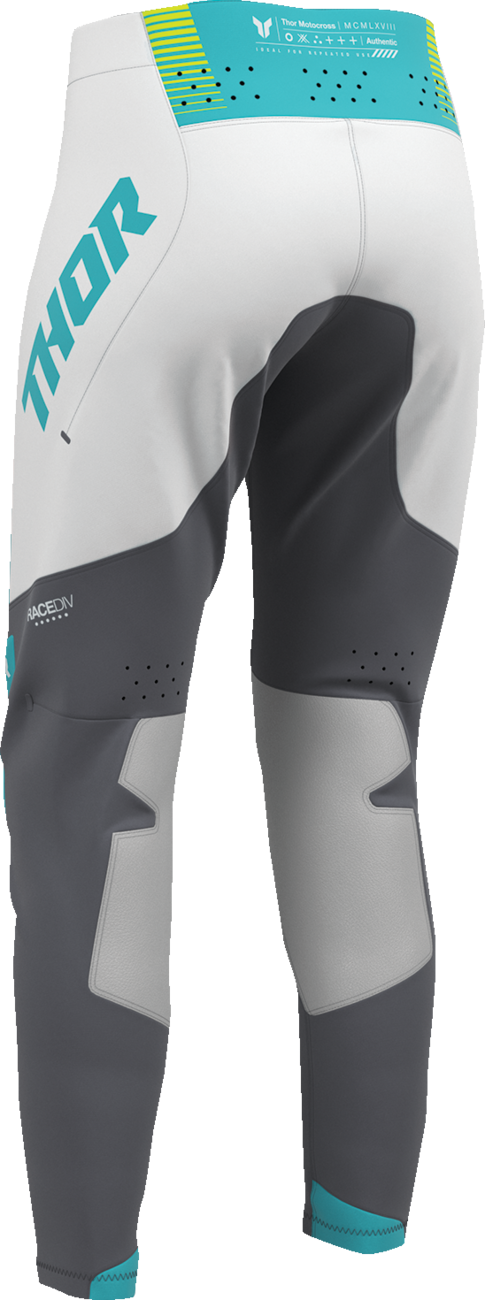 Thor Womens Sportmode Velocity Gray/aqua 3/4 Pants