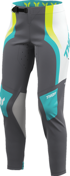 Thor Womens Sportmode Velocity Gray/aqua 3/4 Pants