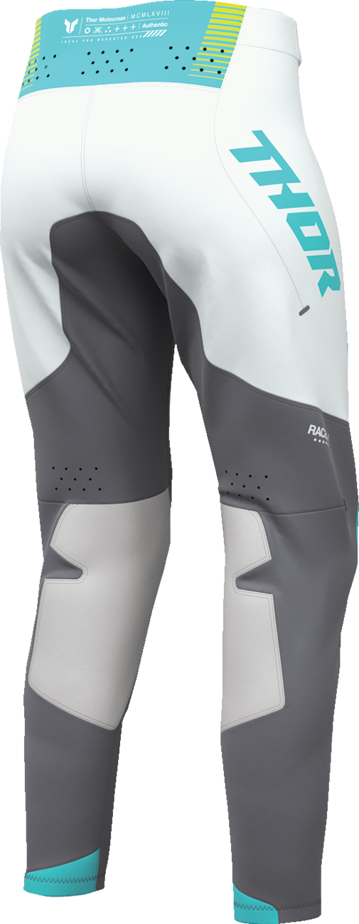 Thor Womens Sportmode Velocity Gray/aqua 11/12 Pants