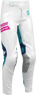 Thor Womens Launchmode Bleach White/aqua 00/0 Pants