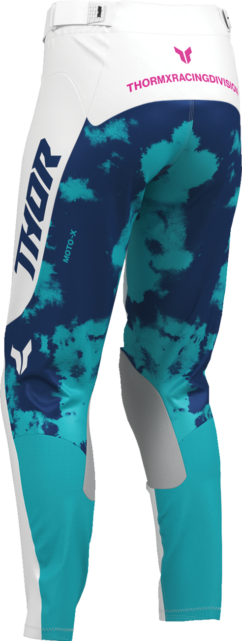 Thor Womens Launchmode Bleach White/aqua 00/0 Pants